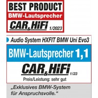 AUDIO SYSTEM HX FIT BMW UNI EVO3