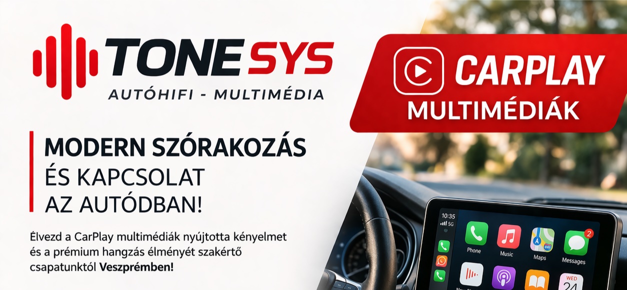 Tone Sys Autóhifi-Multimédia